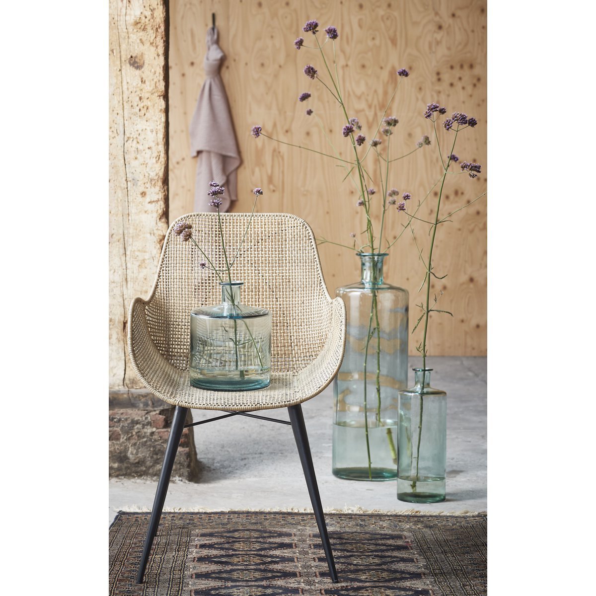 Guan vaas - transparant S