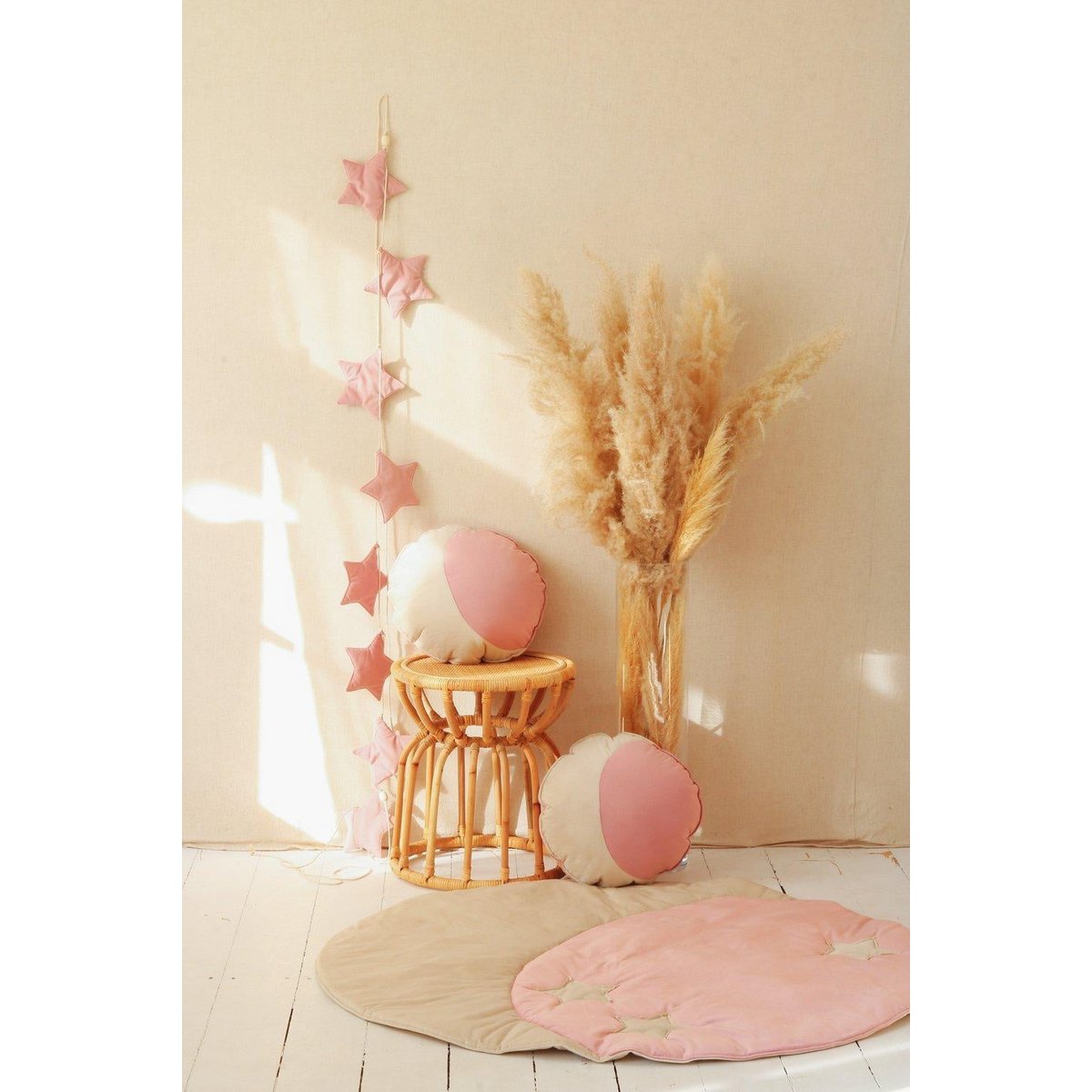 Sofie sterren slinger - roze