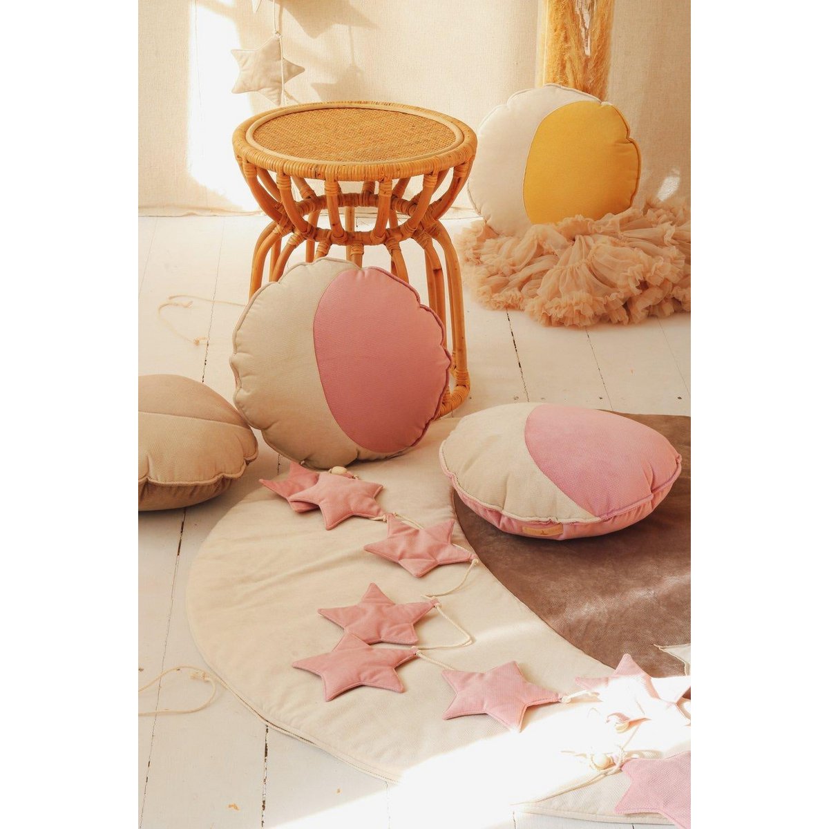 Sofie sterren slinger - roze