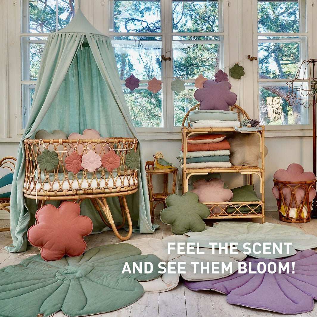 Lina kussen – lichtroze