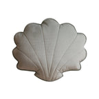 Janna schelp kussen – grijs