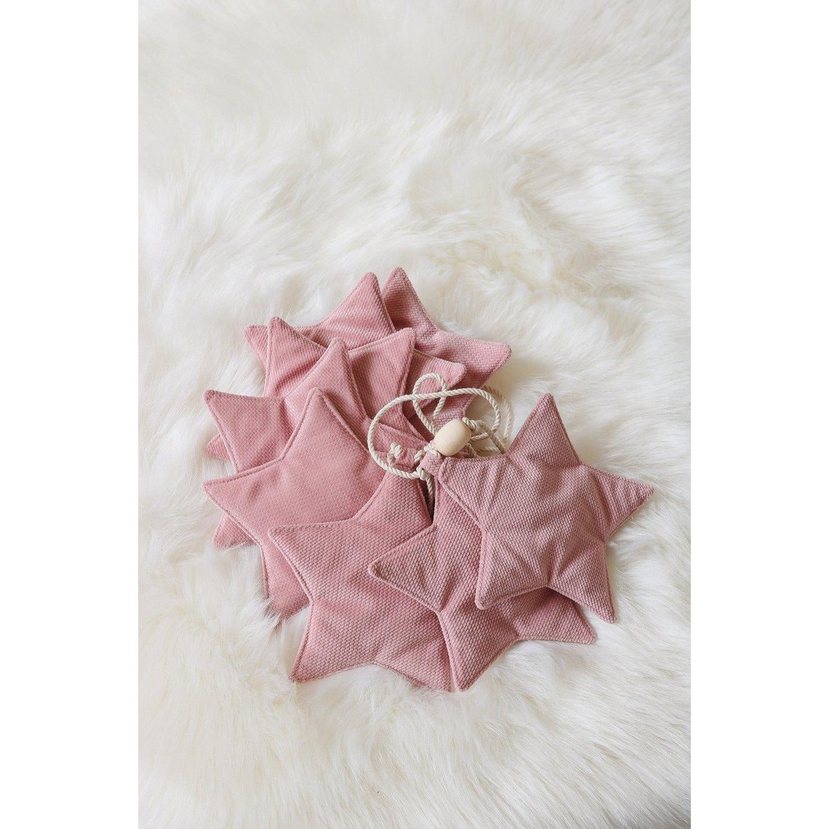 Sofie sterren slinger - roze