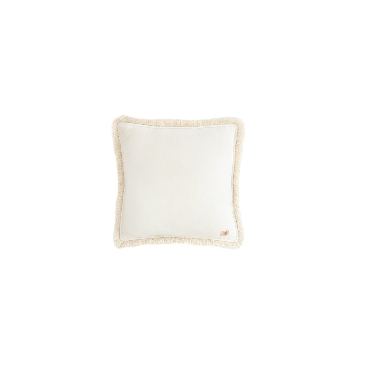 Liva velvet kussen – wit