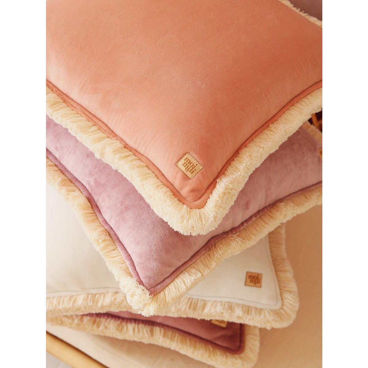 Rosa kussen – roze