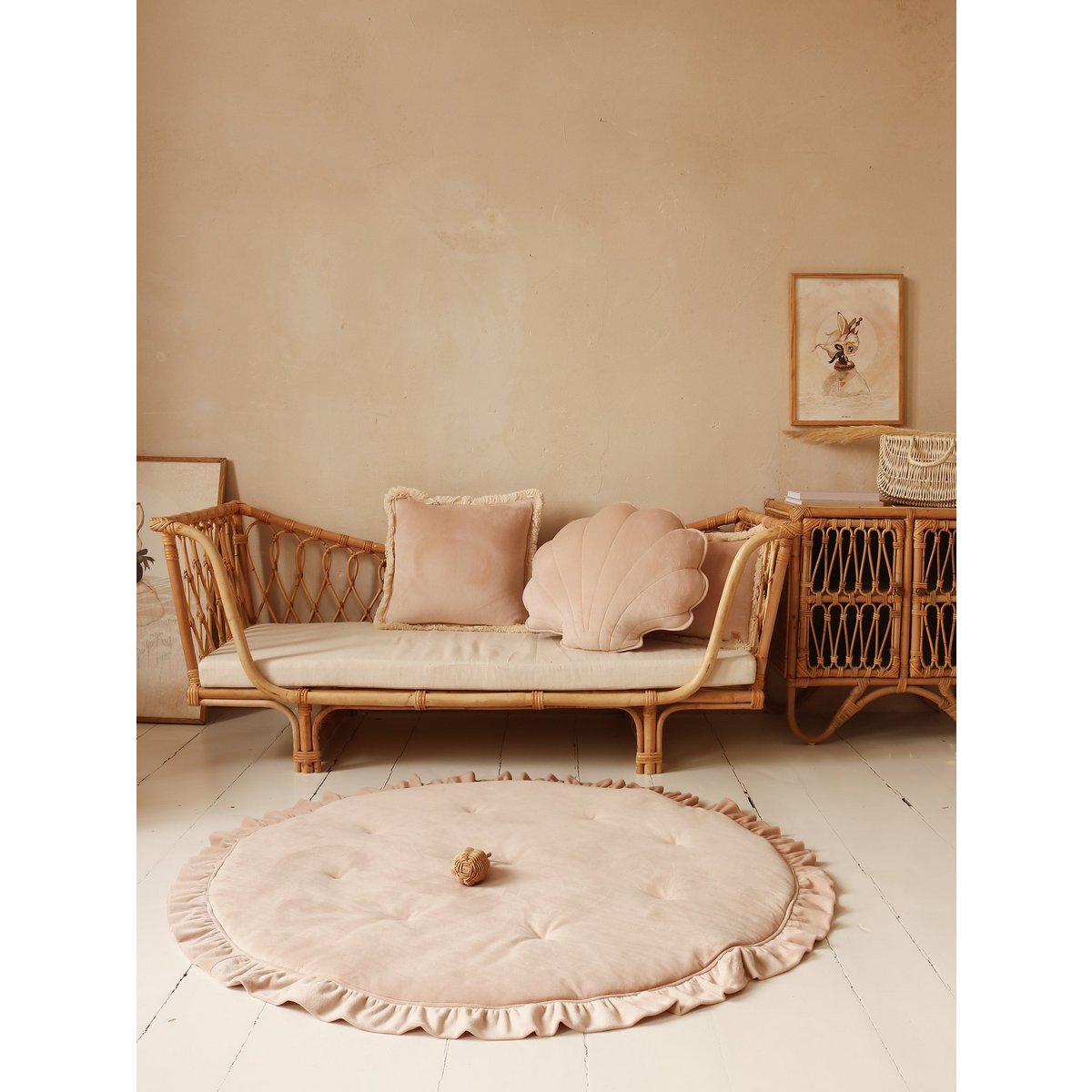 Nova velvet mat – roze