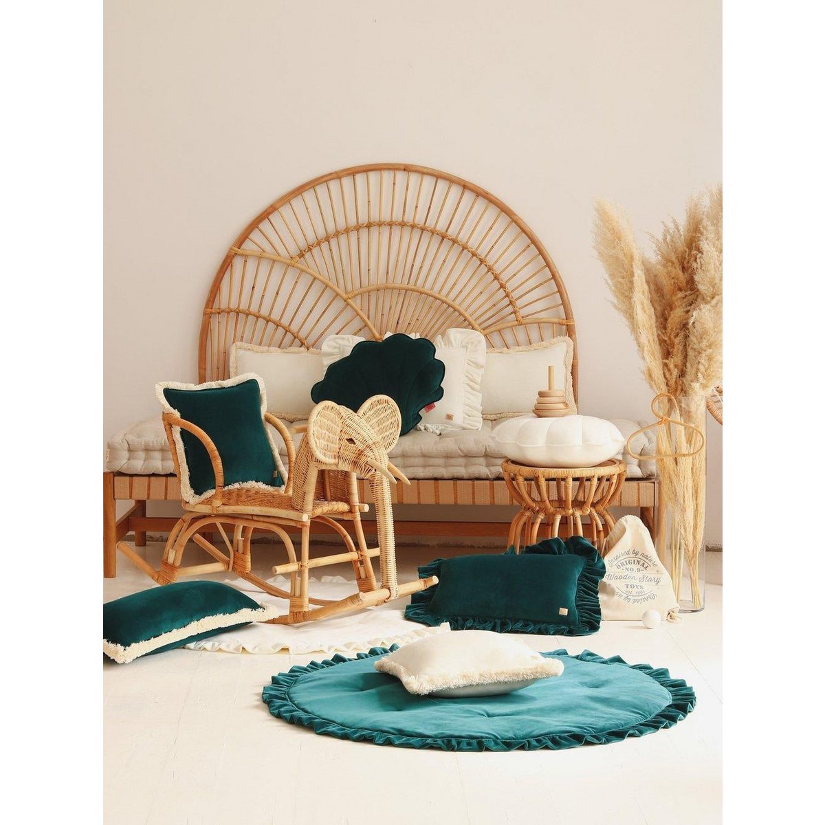 Lara kussen – groen