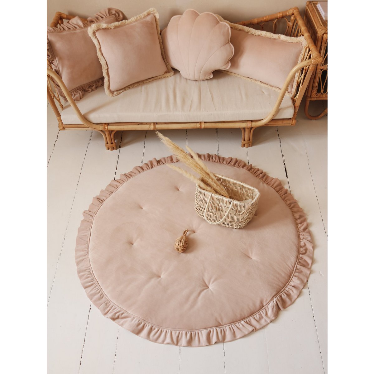 Nova velvet mat – roze