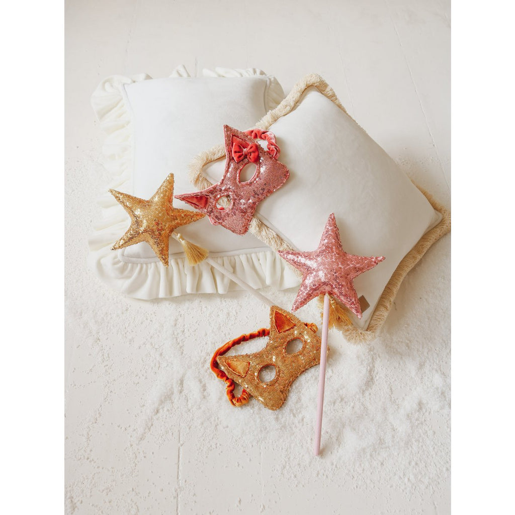 Liva velvet kussen – wit