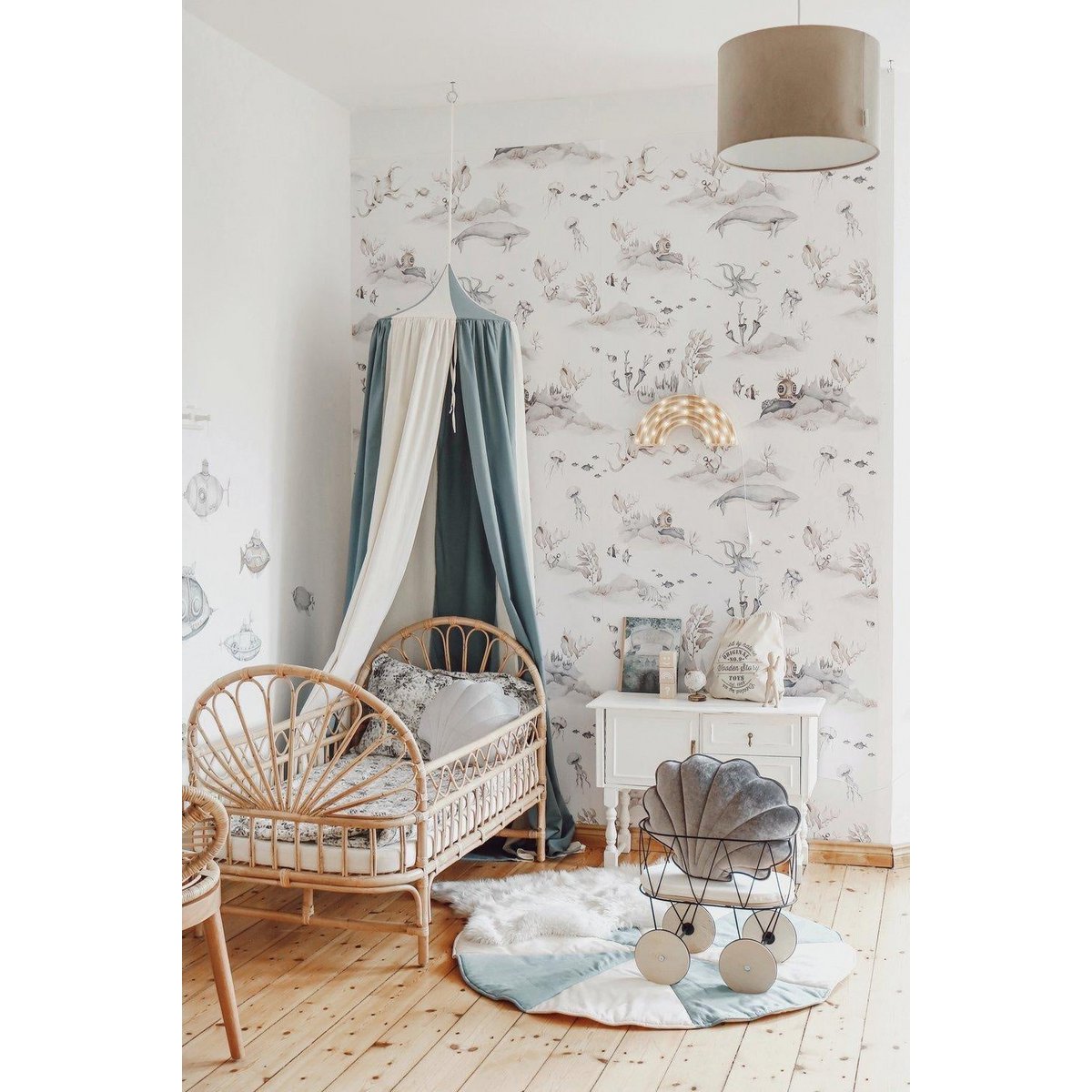 Celia luifel – blauw