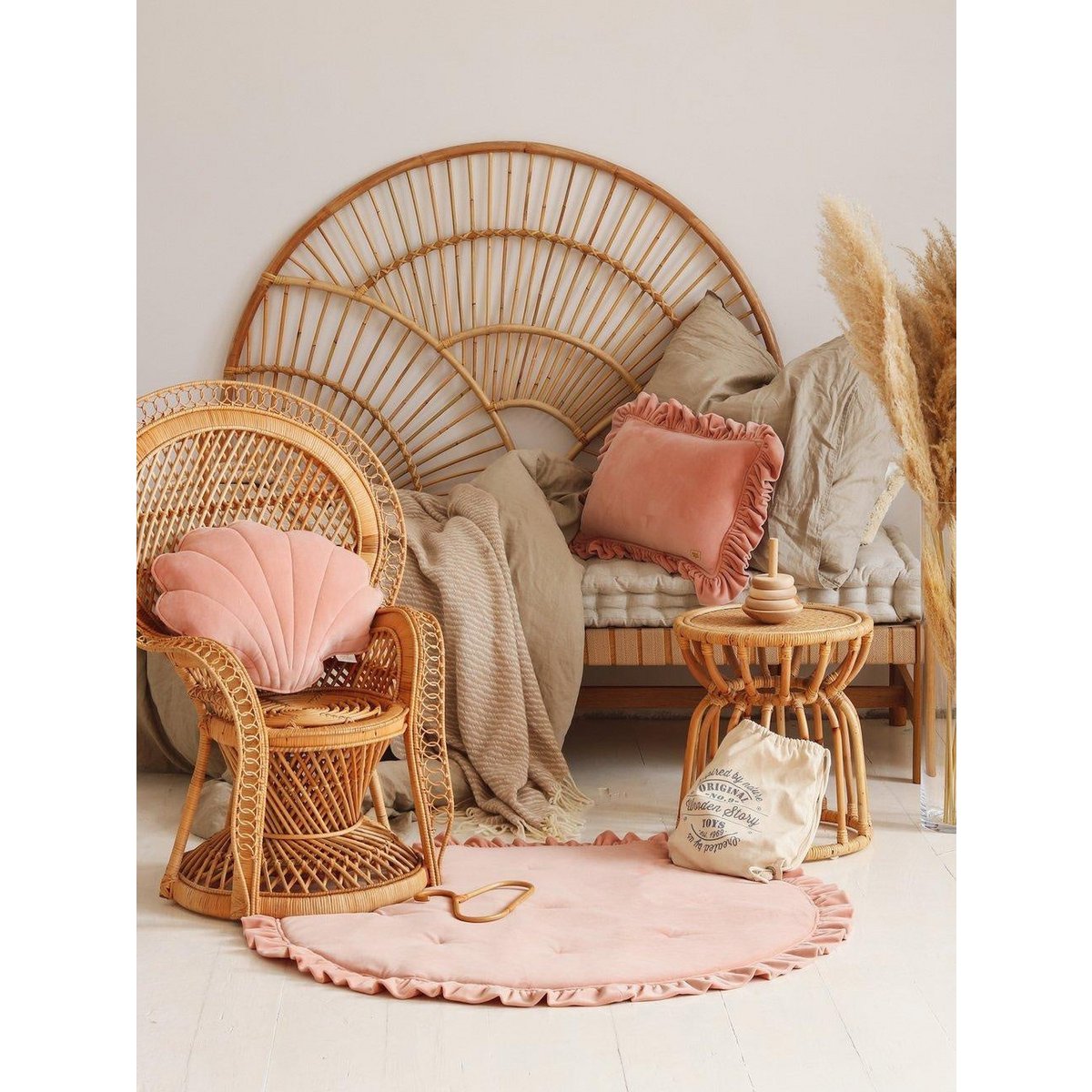 Nova velvet mat – roze