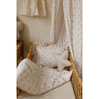 Boho mousseline overtrekset – flowers