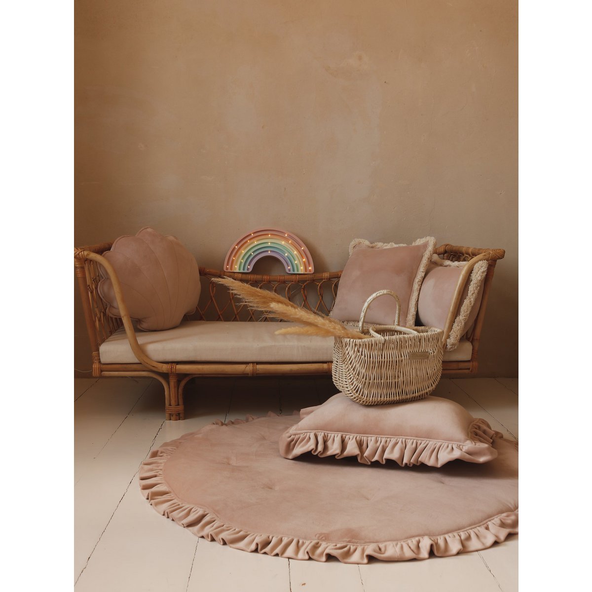 Nova velvet mat – roze