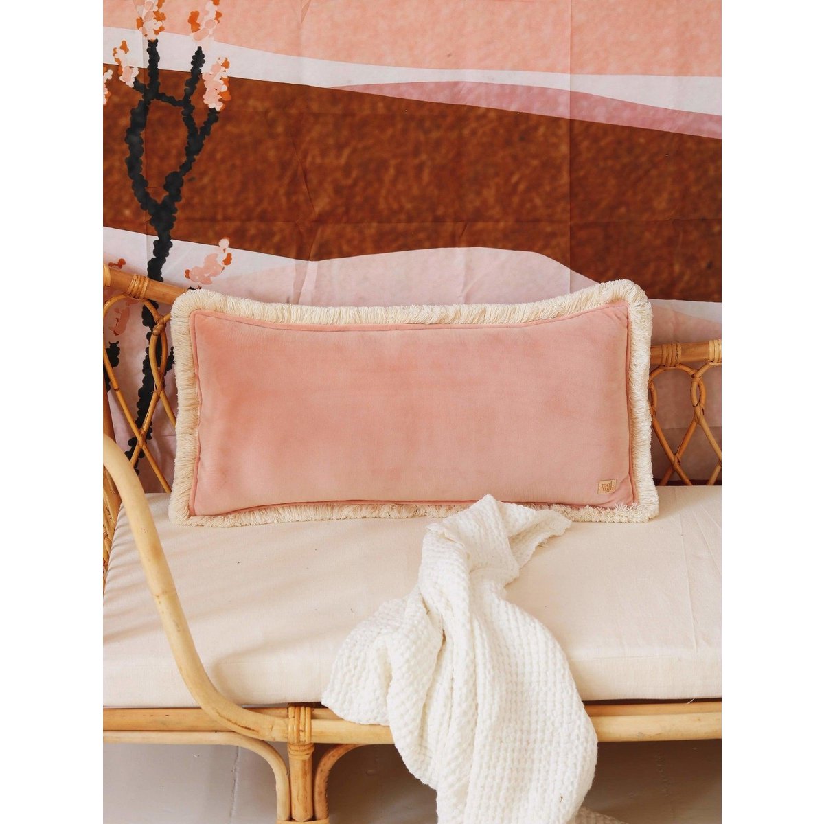 Rosa kussen – roze