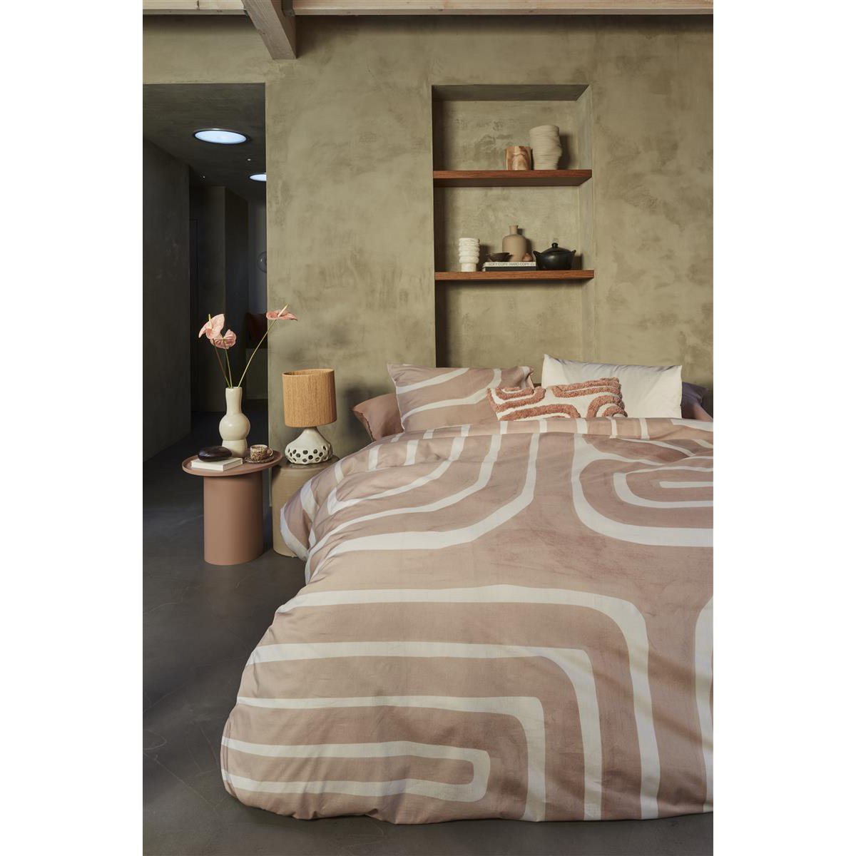 Bo dekbedovertrek - roze