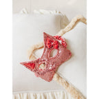 Liva velvet kussen – wit