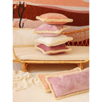 Liva velvet kussen – wit