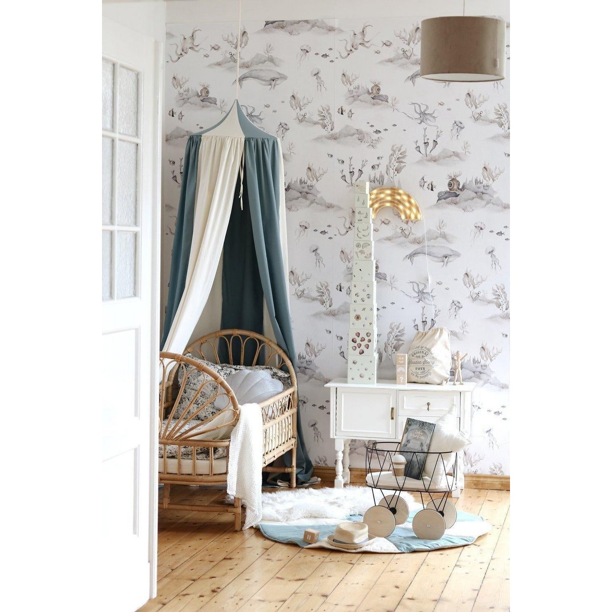 Celia luifel – blauw